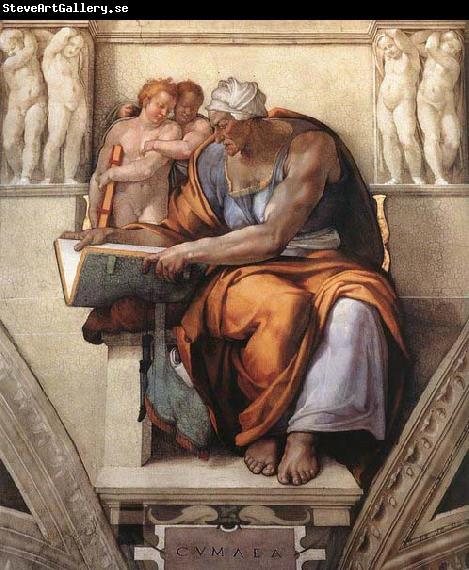 Michelangelo Buonarroti The Cumaean Sibyl